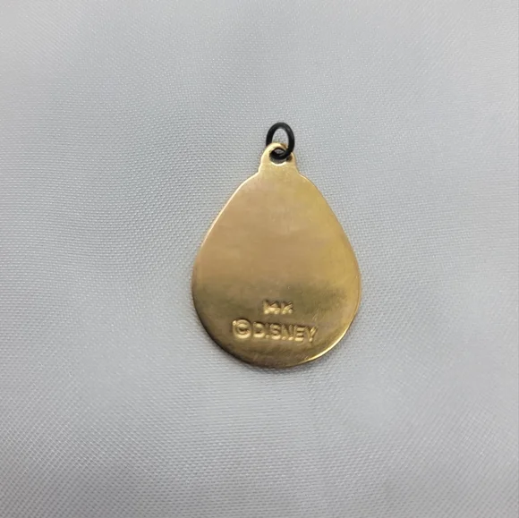 14k Yellow Gold 25th Anniversary Disney Charm